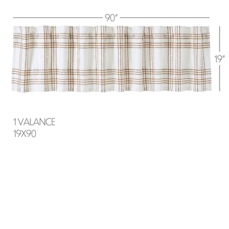 80547-Wheat-Plaid-Valance-19x90-image-1