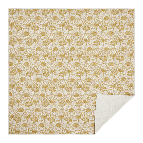 81187-Dorset-Gold-Floral-Queen-Quilt-90Wx90L-image-6