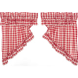 51121-Annie-Buffalo-Red-Check-Ruffled-Prairie-Swag-Set-of-2-36x36x18-image-6