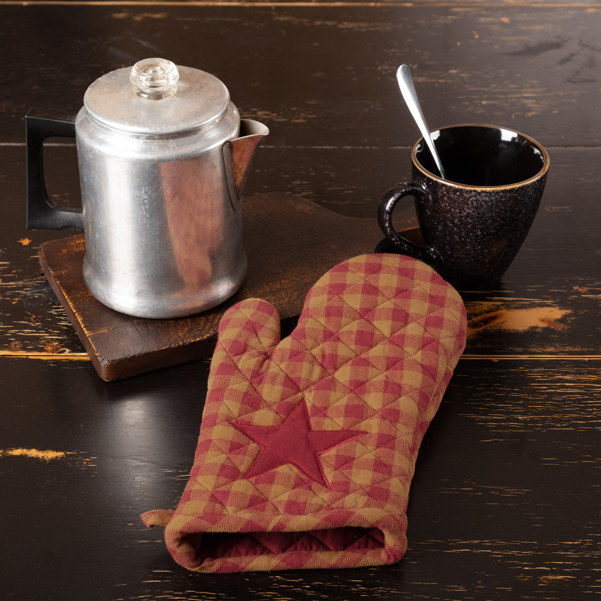 51156-Burgundy-Star-Oven-Mitt-image-3