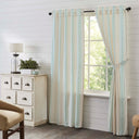 70116-Grain-Sack-Aqua-Panel-Set-of-2-84x40-image-2