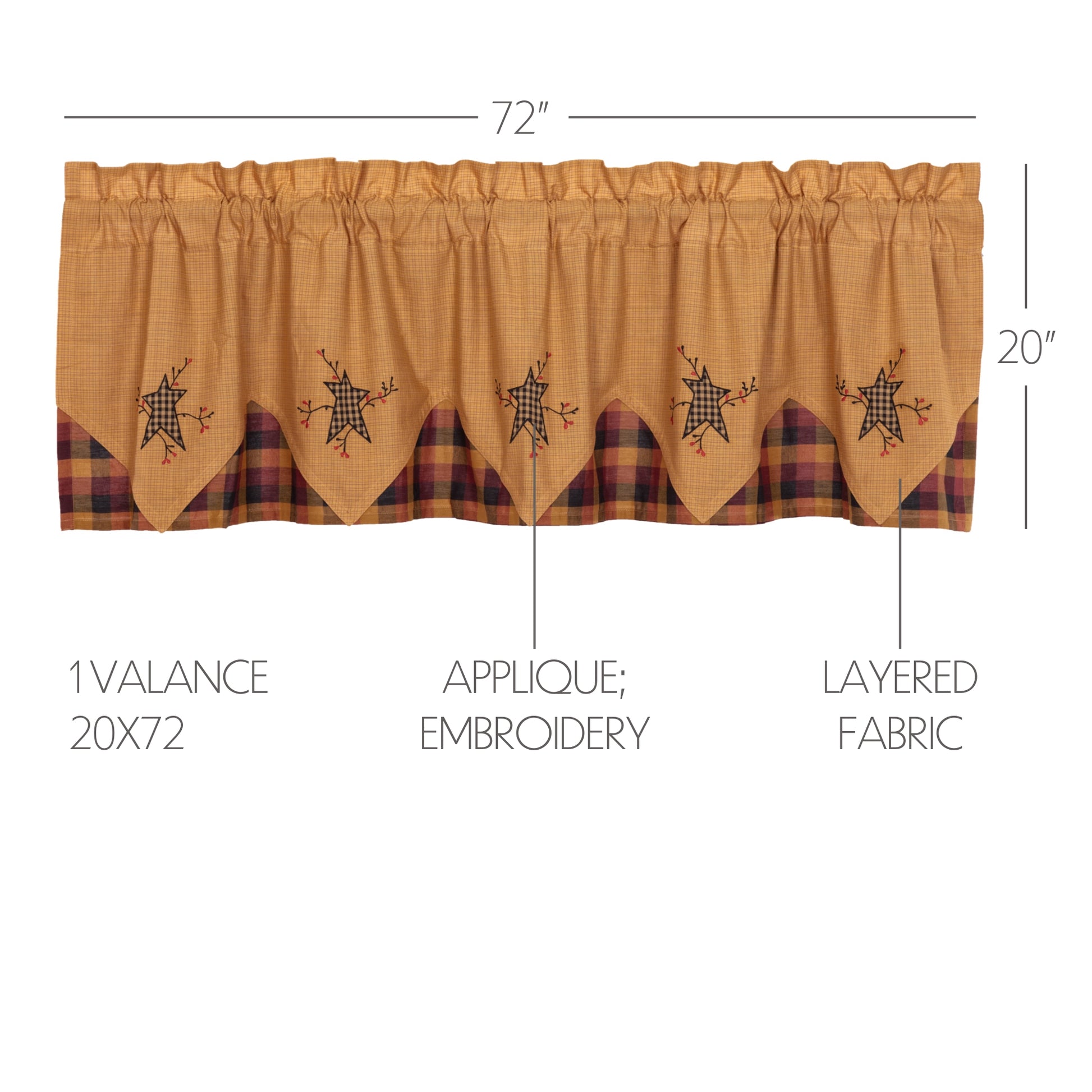 52201-Heritage-Farms-Primitive-Star-and-Pip-Valance-Layered-20x72-image-1