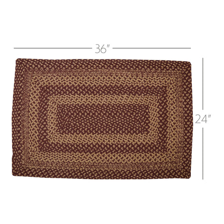 69485-Burgundy-Tan-Jute-Rug-Rect-w-Pad-24x36-image-7