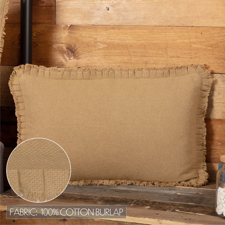 51167-Burlap-Natural-Pillow-w-Fringed-Ruffle-14x22-image-2