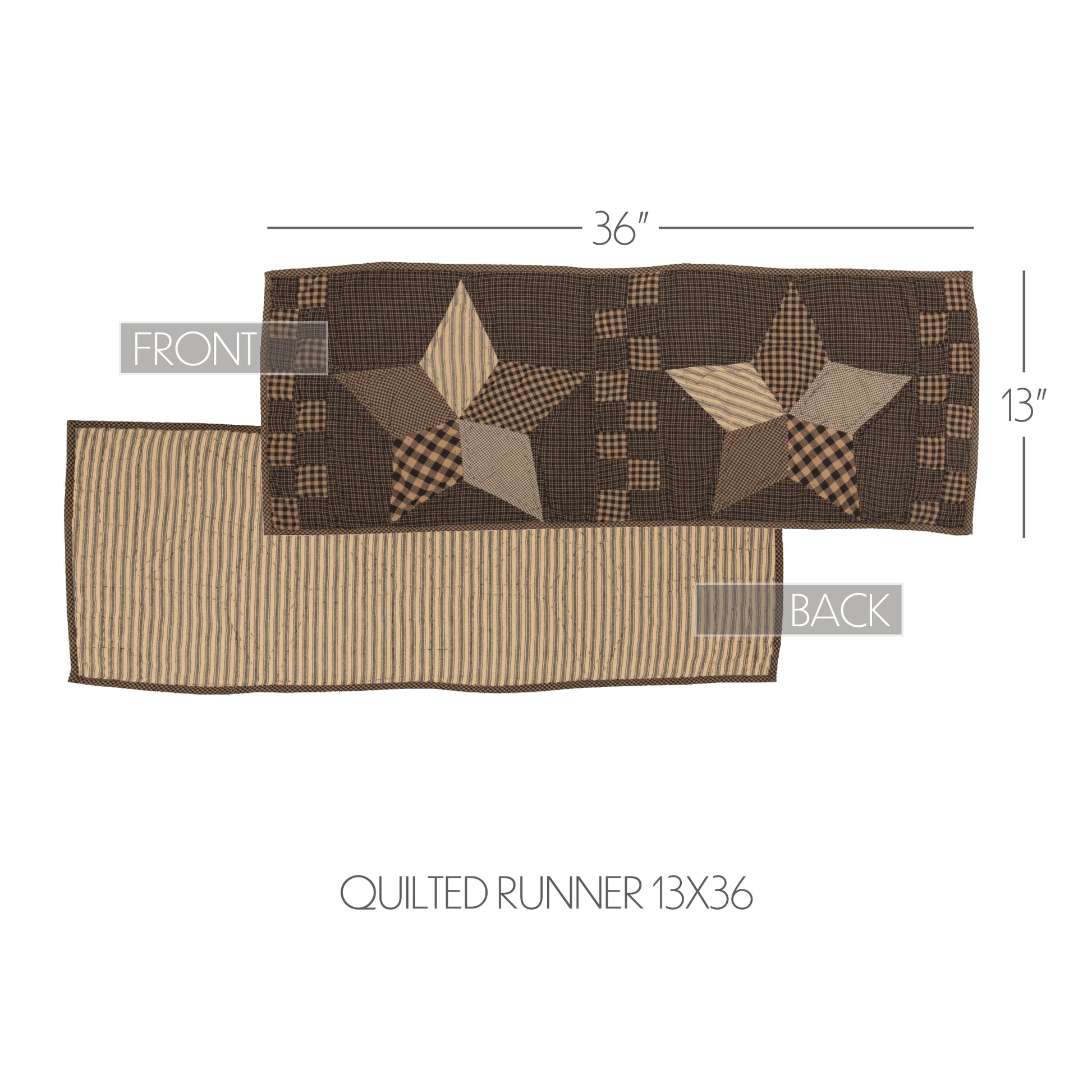9841-Farmhouse-Star-Runner-Quilted-13x36-image-1