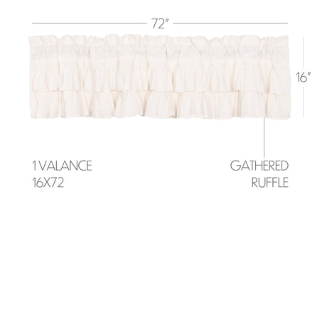 51984-Simple-Life-Flax-Antique-White-Ruffled-Valance-16x72-image-1