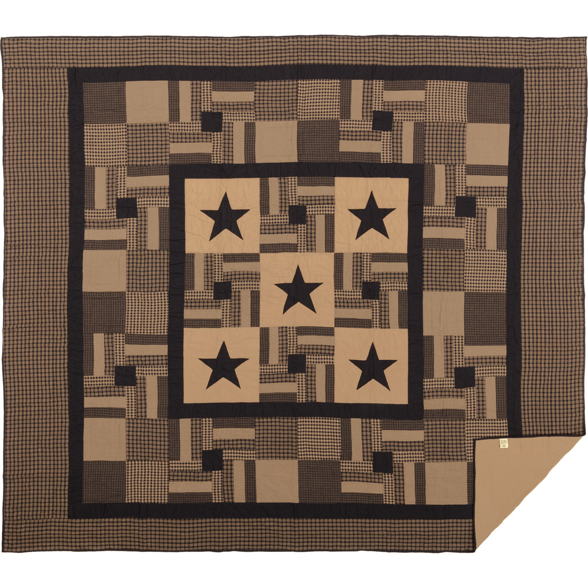 VHC Brands Check Star Quilt