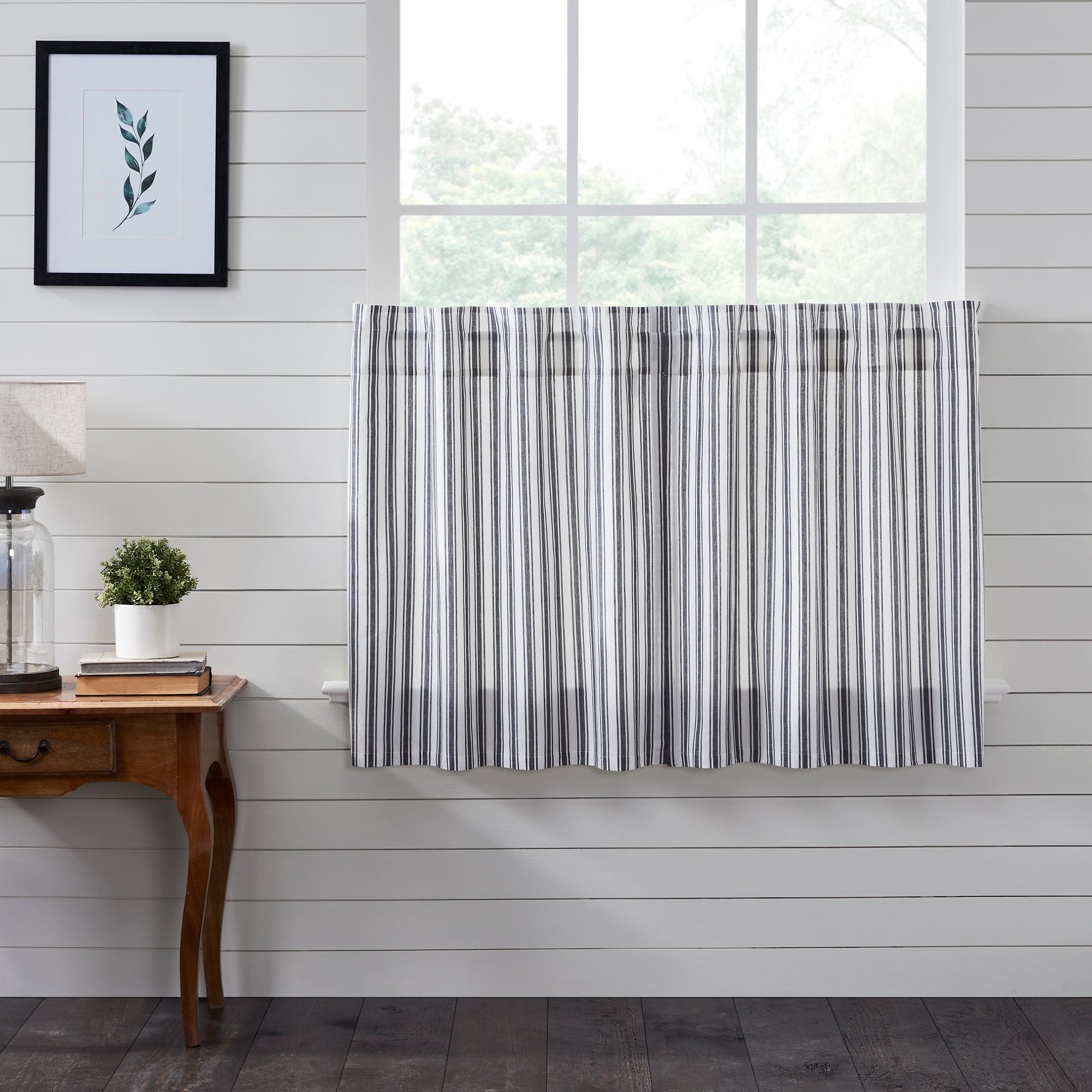 Sawyer Mill Ticking Stripe Tier Set of 2 – VHC Brands Home Decor