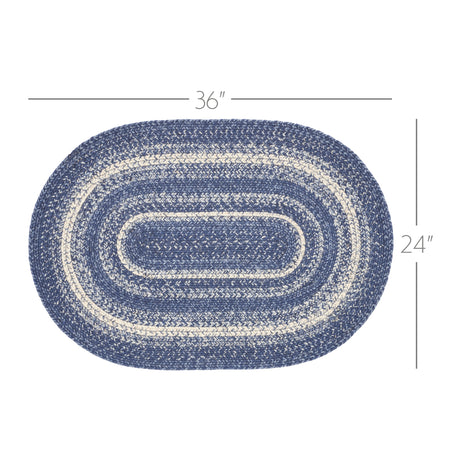 81351-Great-Falls-Blue-Jute-Rug-Oval-w-Pad-24x36-image-1