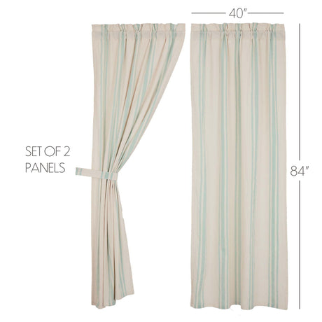 70116-Grain-Sack-Aqua-Panel-Set-of-2-84x40-image-3