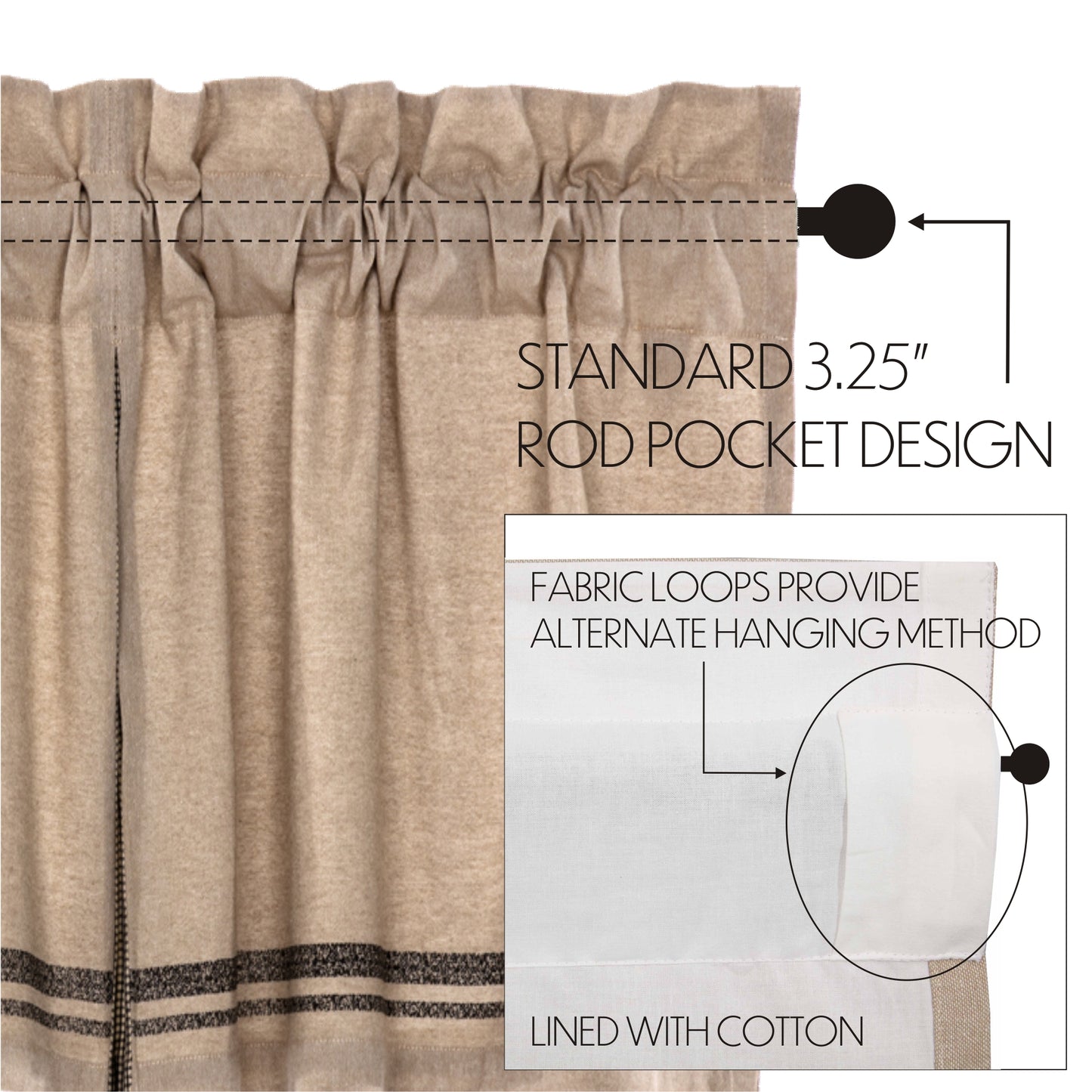 51931-Sawyer-Mill-Charcoal-Chicken-Valance-Pleated-20x60-image-4