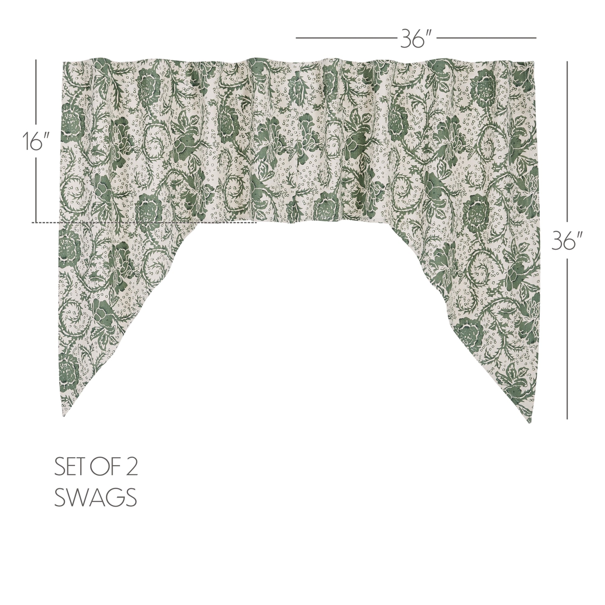 81229-Dorset-Green-Floral-Swag-Set-of-2-36x36x16-image-1