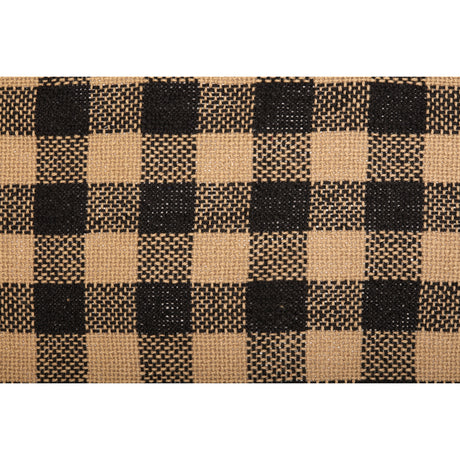 56657-Burlap-Black-Check-Runner-Fringed-13x72-image-3