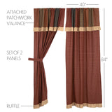 69977-Maisie-Panel-with-Attached-Patch-Valance-Set-of-2-84x40-image-2