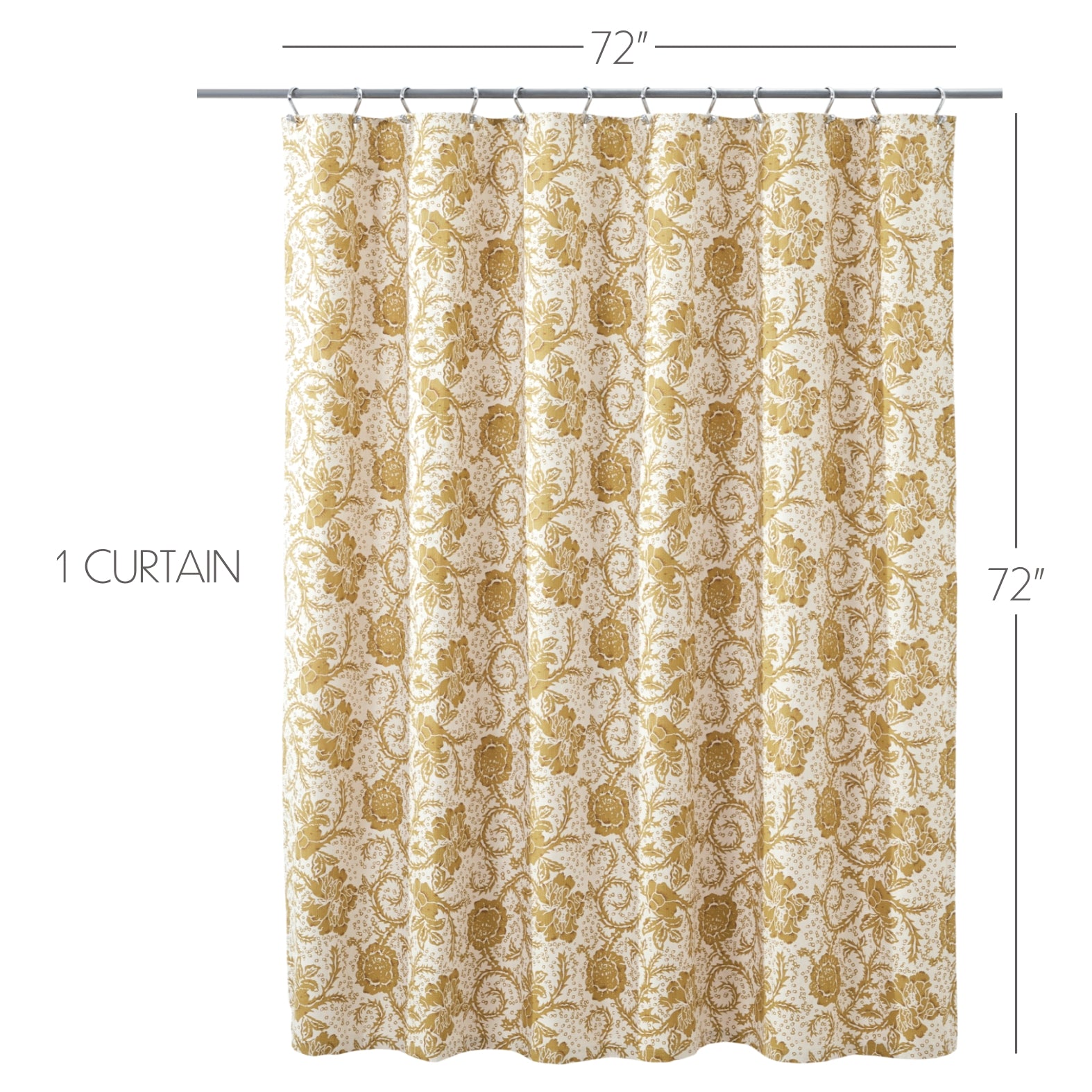 81209-Dorset-Gold-Floral-Shower-Curtain-72x72-image-1
