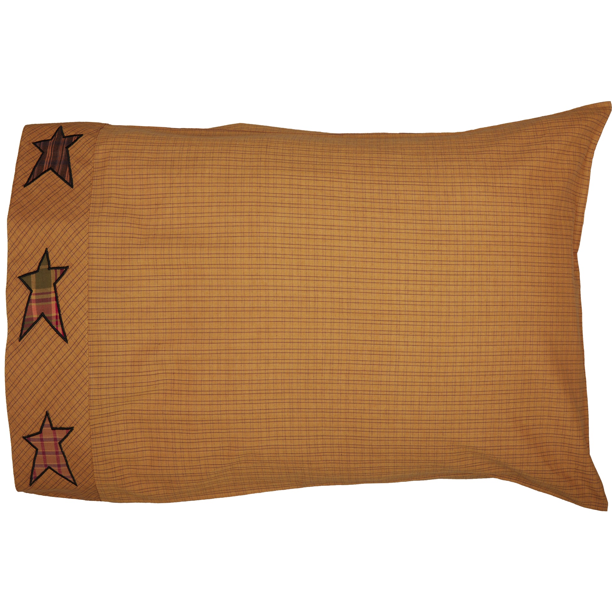 56783-Stratton-Standard-Pillow-Case-w-Applique-Star-Set-of-2-21x30-image-2