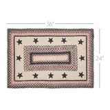 81334-Colonial-Star-Jute-Rug-Rect-w-Pad-24x36-image-1