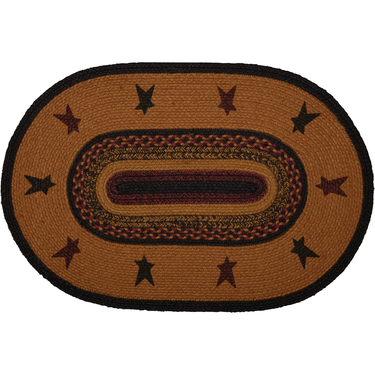 69445-Heritage-Farms-Star-Jute-Rug-Oval-w-Pad-20x30-image-1