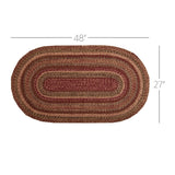 69418-Cider-Mill-Jute-Rug-Oval-w-Pad-27x48-image-2