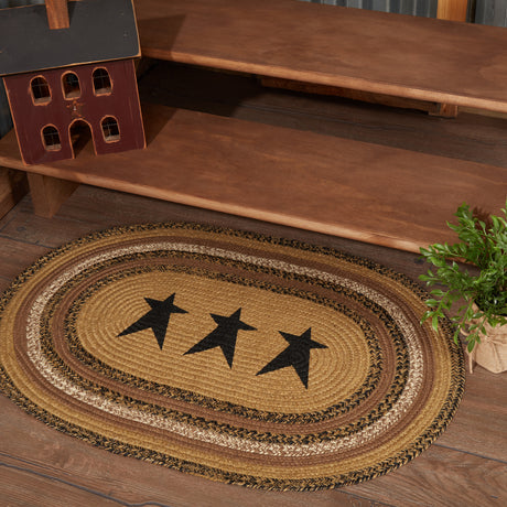 69699-Kettle-Grove-Jute-Rug-Oval-Stencil-Stars-w-Pad-24x36-image-5