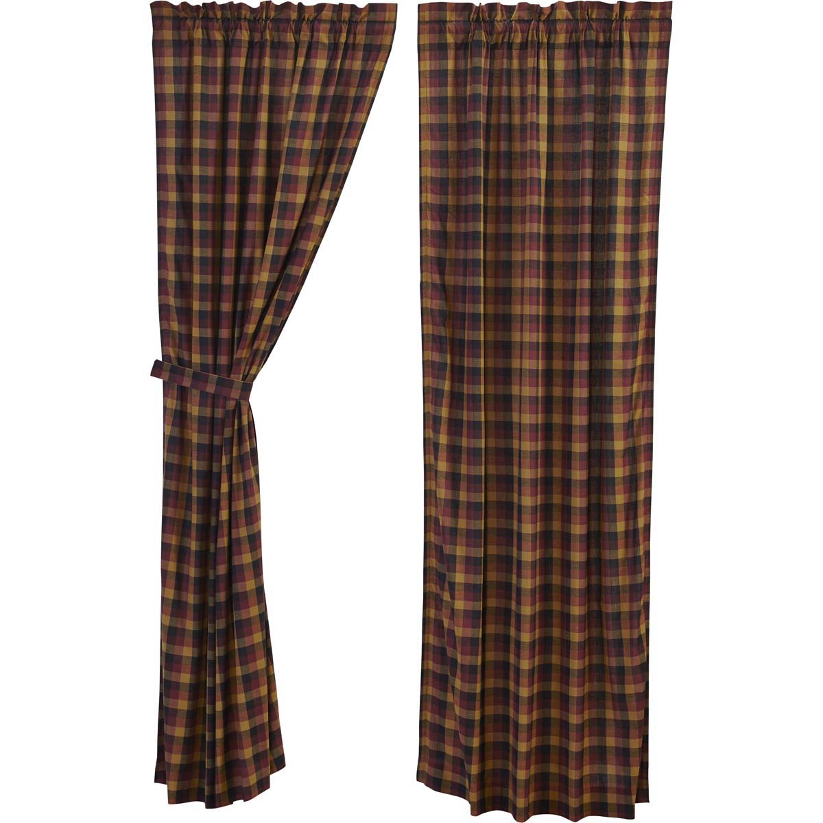 VHC Brands Heritage Farms Primitive Check Panel