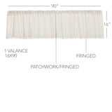 69984-Tobacco-Cloth-Antique-White-Patchwork-Valance-16x90-image-6