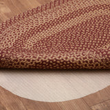 70707-Burgundy-Tan-Jute-Rug-Oval-w-Pad-24x36-image-6