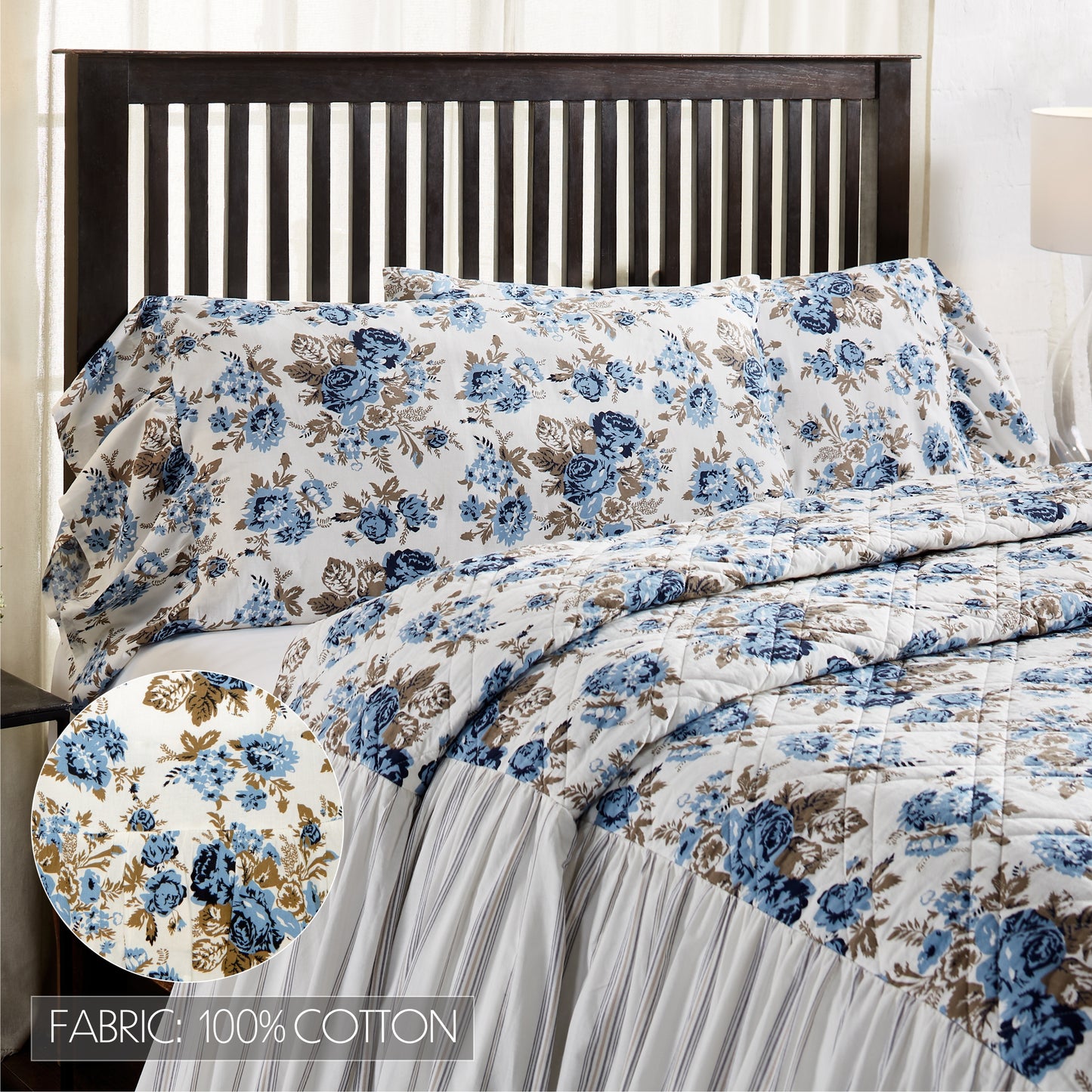 70000-Annie-Blue-Floral-Ruffled-King-Pillow-Case-Set-of-2-21x36-8-image-2