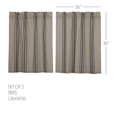 70112-Grain-Sack-Charcoal-Tier-Set-of-2-L36xW36-image-2