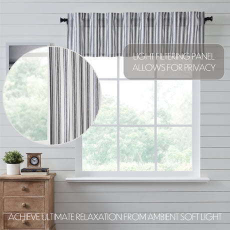 80489-Sawyer-Mill-Black-Ticking-Stripe-Valance-16x72-image-2