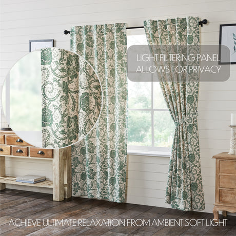 81224-Dorset-Green-Floral-Panel-Set-of-2-84x40-image-2